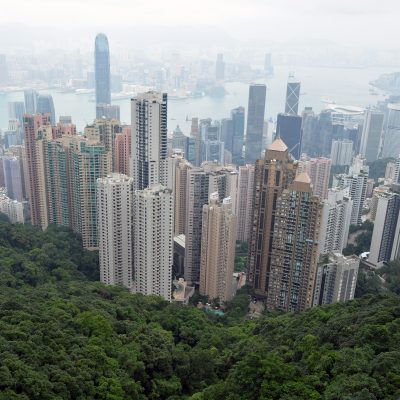 City view from Victoria Peak, Hong Kong