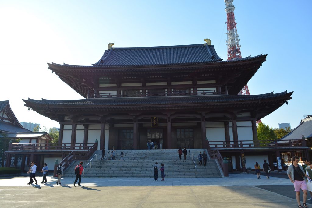 Zōjō-ji Temple in Tokyo, Japan