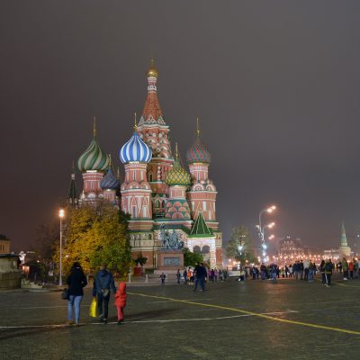 The Nomadic Year at Saint Basil's Cathedral in Moscow, Russia