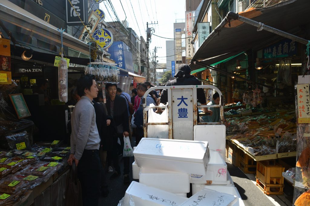 More market in Tokyo, Japan