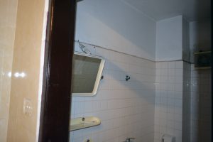 Sad bathroom in Ha Long Happy Hostel, Ha Long City, Vietnam