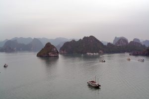 Boat tour in Ha Long Bay, Vietnam