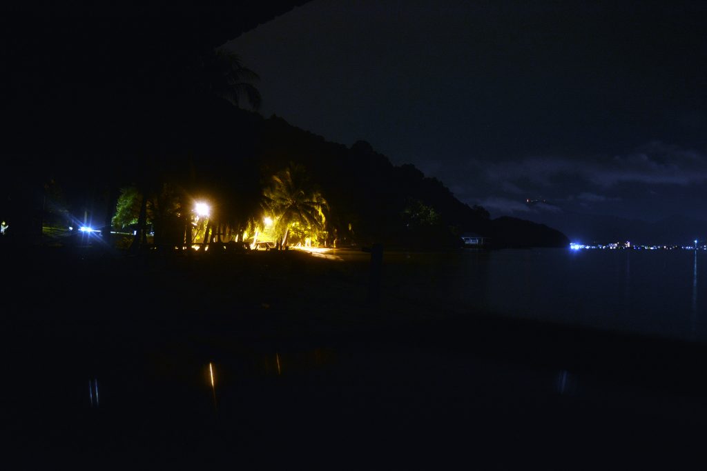 Night at Wild Pasir Panjang beach